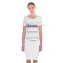 Alien Space Ufo Extraterrestrial Classic Short Sleeve Midi Dress View1