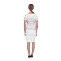 Alien Space Ufo Extraterrestrial Classic Short Sleeve Midi Dress View2