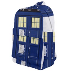 Tardis Doctor Who Time Travel Classic Backpack