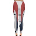 Planet Planets Rocket Shuttle Inside Out Leggings View4