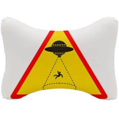 Sign Road Road Sign Traffic Seat Head Rest Cushion by Wegoenart