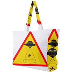 Sign Road Road Sign Traffic Simple Shoulder Bag by Wegoenart