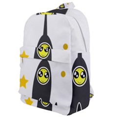 Spacecraft Star Emoticon Travel Classic Backpack