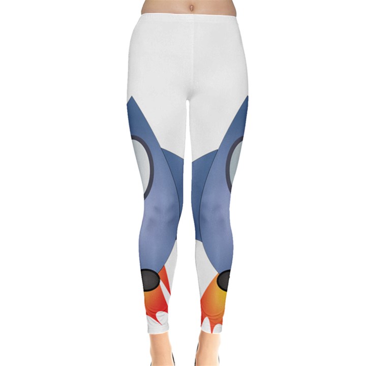 Spaceship Rocket Space Game Cosmos Leggings 