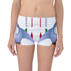 Spaceship Rocket Space Game Cosmos Boyleg Bikini Bottoms by Wegoenart