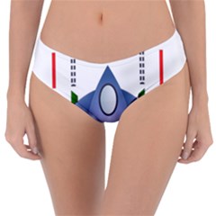 Spaceship Rocket Space Game Cosmos Reversible Classic Bikini Bottoms by Wegoenart