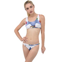 Spaceship Rocket Space Game Cosmos The Little Details Bikini Set by Wegoenart