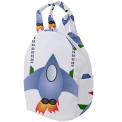 Spaceship Rocket Space Game Cosmos Travel Backpacks by Wegoenart