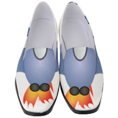 Spaceship Rocket Space Game Cosmos Women s Classic Loafer Heels