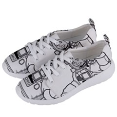 Astronaut Space Exploration Helmet Women s Lightweight Sports Shoes by Wegoenart