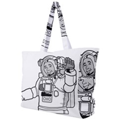 Astronaut Space Exploration Helmet Simple Shoulder Bag