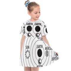 Earth Geocentric Jupiter Mars Kids  Sailor Dress