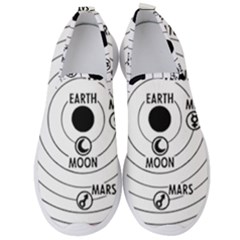 Earth Geocentric Jupiter Mars Men s Slip On Sneakers