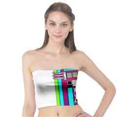 Jukebox Music Music Player Tube Top by Wegoenart