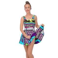 Jukebox Music Music Player Inside Out Casual Dress