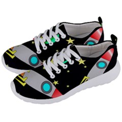 Planet Rocket Space Stars Men s Lightweight Sports Shoes by Wegoenart