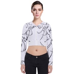 Phoenix Mythical Bird Animal Long Sleeve Zip Up Bomber Jacket