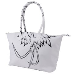 Phoenix Mythical Bird Animal Canvas Shoulder Bag