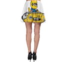 Cartoon Space Racer Galaxy Science Skater Skirt View2