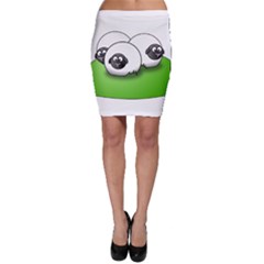 Sheep Agriculture Hill Group Flock Bodycon Skirt by Wegoenart