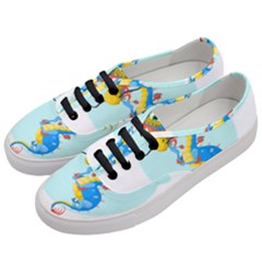 Dragon Chinese Blue Mustache China Women s Classic Low Top Sneakers by Wegoenart