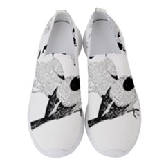 Vintage Old Fashioned Animal Wild Women s Slip On Sneakers