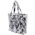 Animal Game Asset Call Invertebrate Zip Up Canvas Bag View1