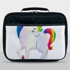 Rainbow Unicorn Unicorn Heart Lunch Bag