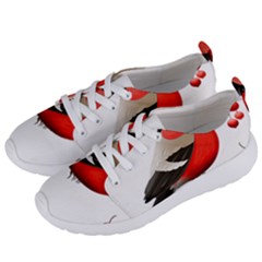 Red Robin Berry Red Berries Bird Women s Lightweight Sports Shoes