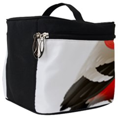 Red Robin Berry Red Berries Bird Make Up Travel Bag (big)