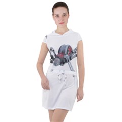 Spider Arachnid Animal Robot Drawstring Hooded Dress