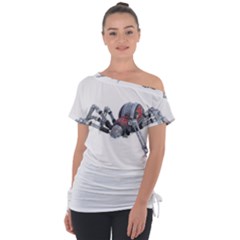 Spider Arachnid Animal Robot Tie-up Tee