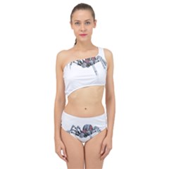 Spider Arachnid Animal Robot Spliced Up Two Piece Swimsuit