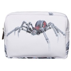 Spider Arachnid Animal Robot Make Up Pouch (medium)