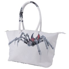 Spider Arachnid Animal Robot Canvas Shoulder Bag by Wegoenart