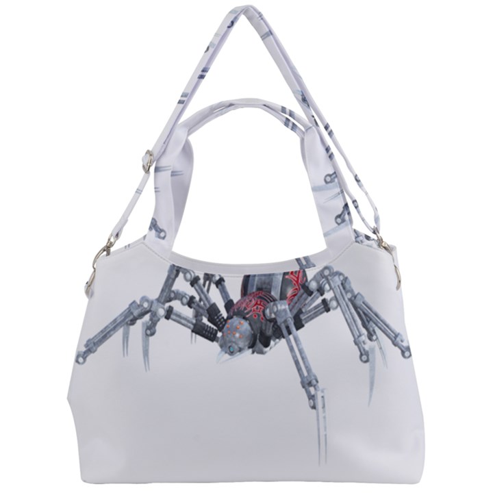 Spider Arachnid Animal Robot Double Compartment Shoulder Bag