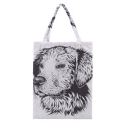 Dog Animal Domestic Animal Doggie Classic Tote Bag by Wegoenart