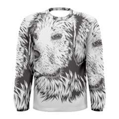 Dog Animal Domestic Animal Doggie Men s Long Sleeve Tee by Wegoenart