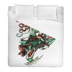 Furry Rocket Spaceship Fairy Duvet Cover (full/ Double Size) by Wegoenart