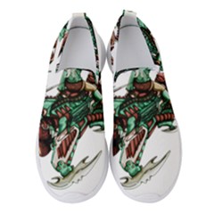 Furry Rocket Spaceship Fairy Women s Slip On Sneakers