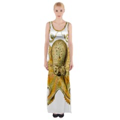 Animal Art Forms In Nature Clips Maxi Thigh Split Dress