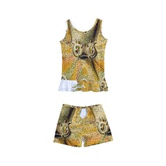 Animal Art Forms In Nature Clips Kids  Boyleg Swimsuit