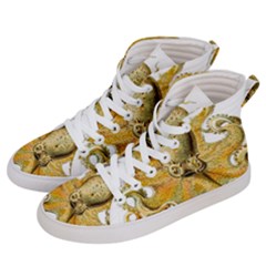 Animal Art Forms In Nature Clips Women s Hi-top Skate Sneakers