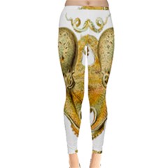 Animal Art Forms In Nature Clips Inside Out Leggings