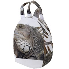 Iguana Portrait Profile Close Up Travel Backpacks