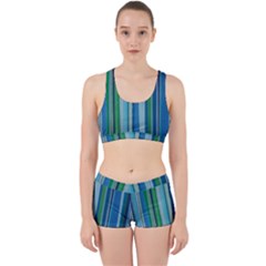 Painted Stripe Work It Out Gym Set by dressshop