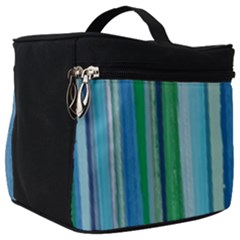 Painted Stripe Make Up Travel Bag (big)