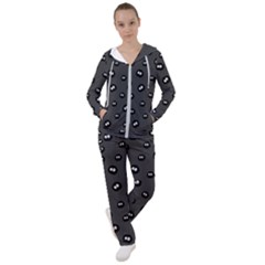 Totoro - Soot Sprites Pattern Women s Tracksuit