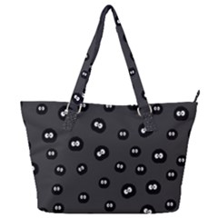 Totoro - Soot Sprites Pattern Full Print Shoulder Bag