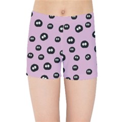 Totoro - Soot Sprites Pattern Kids  Sports Shorts by Valentinaart